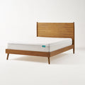 Cohron Solid Wood Platform Bed Cal King Bed California King Natural Acacia Wood