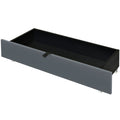 Full Size Velvet Storage Platform Bed, With 2 Big Drawers, T Size Trundle And Led Light, Gray Gray Velvet