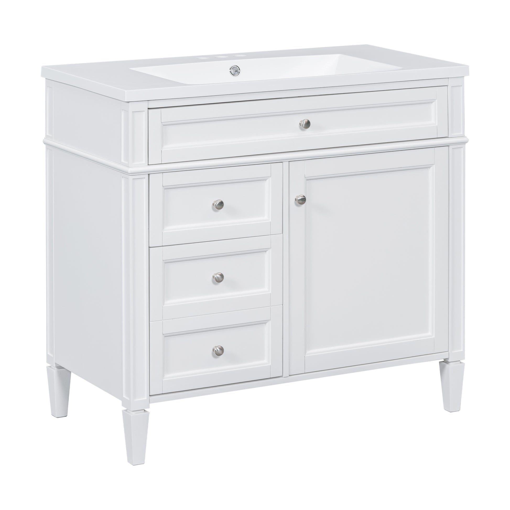 36'' Bathroom Vanity With Medicine Cabinet, Royal