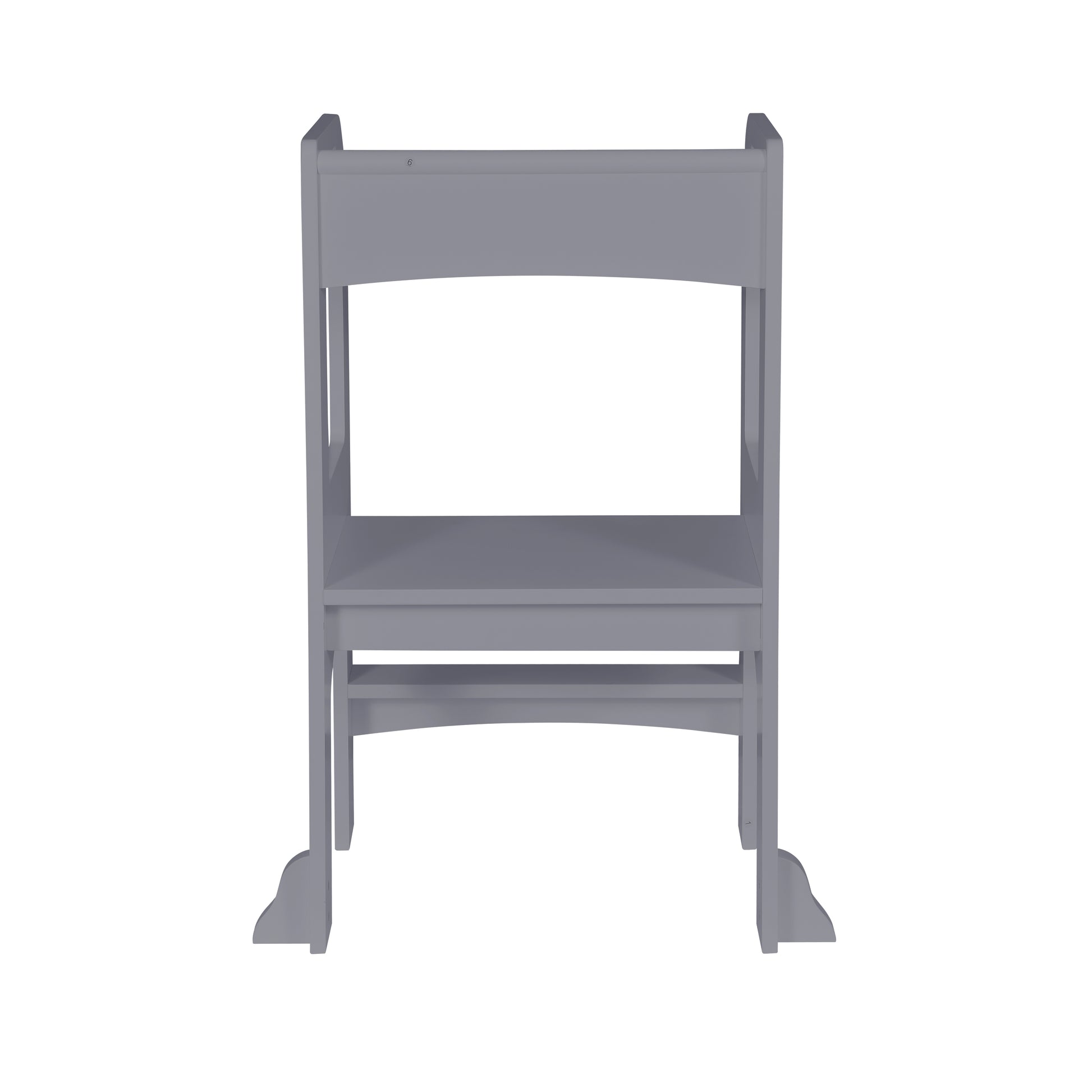 Child Standing Tower, Step Stools For Kids, Toddler Step Stool For Kitchen Counter,Gray Gray Mdf