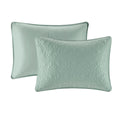 Reversible Quilt Set Seafoam Twin Twin Xl Seafoam Cotton