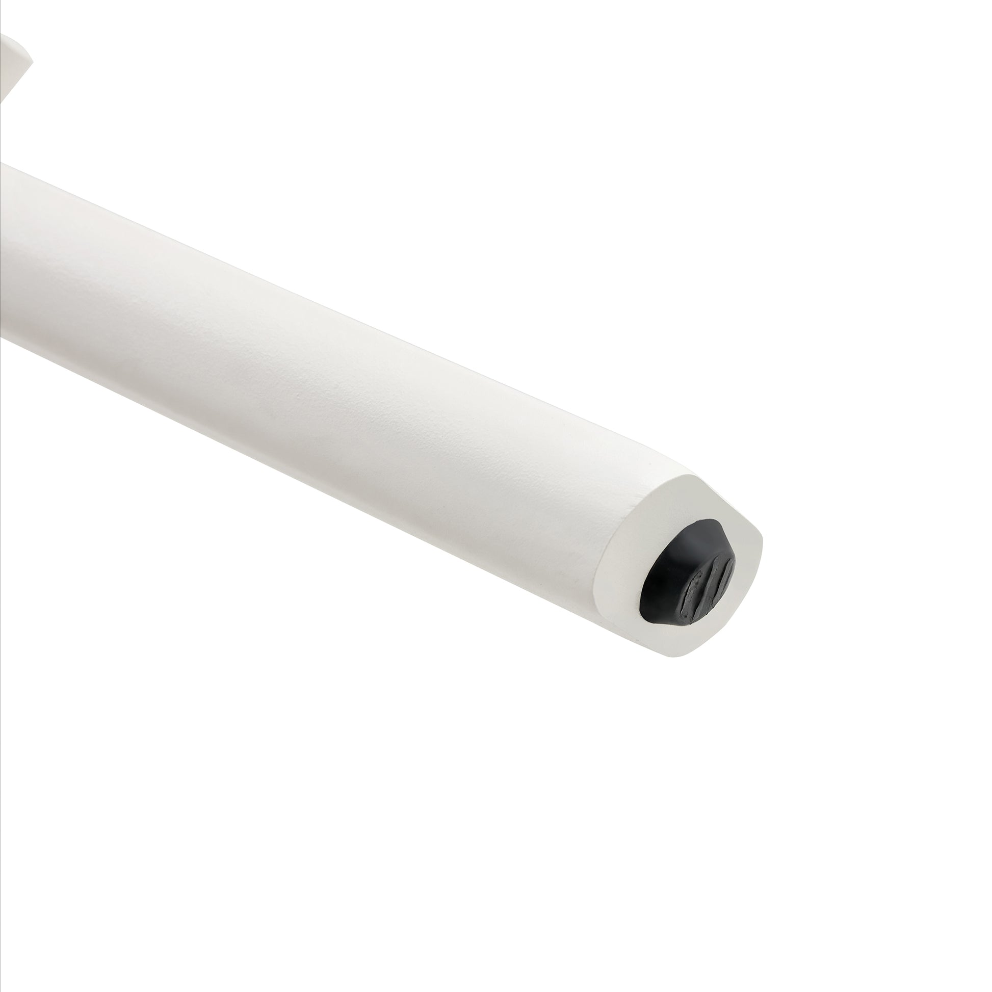 A Modern And Minimalist Circular Dining Table With A 42 Inch Diameter Wood Colorer Patterned Tabletop And White Metal Legs. Suitable For Restaurants, Living Rooms, And Conference Rooms. Brown White Mdf Metal