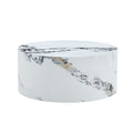 The Cylindrical Table With Its Patterned Design Can Be Easily Integrated Into A Variety Of Interior Styles, From Coffee Tables To Small Dining Tables, Workbenches Or Makeshift Writing Desks. White Mdf
