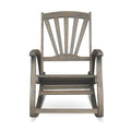 Sunview Reclining Rocking Chair Grey Wood