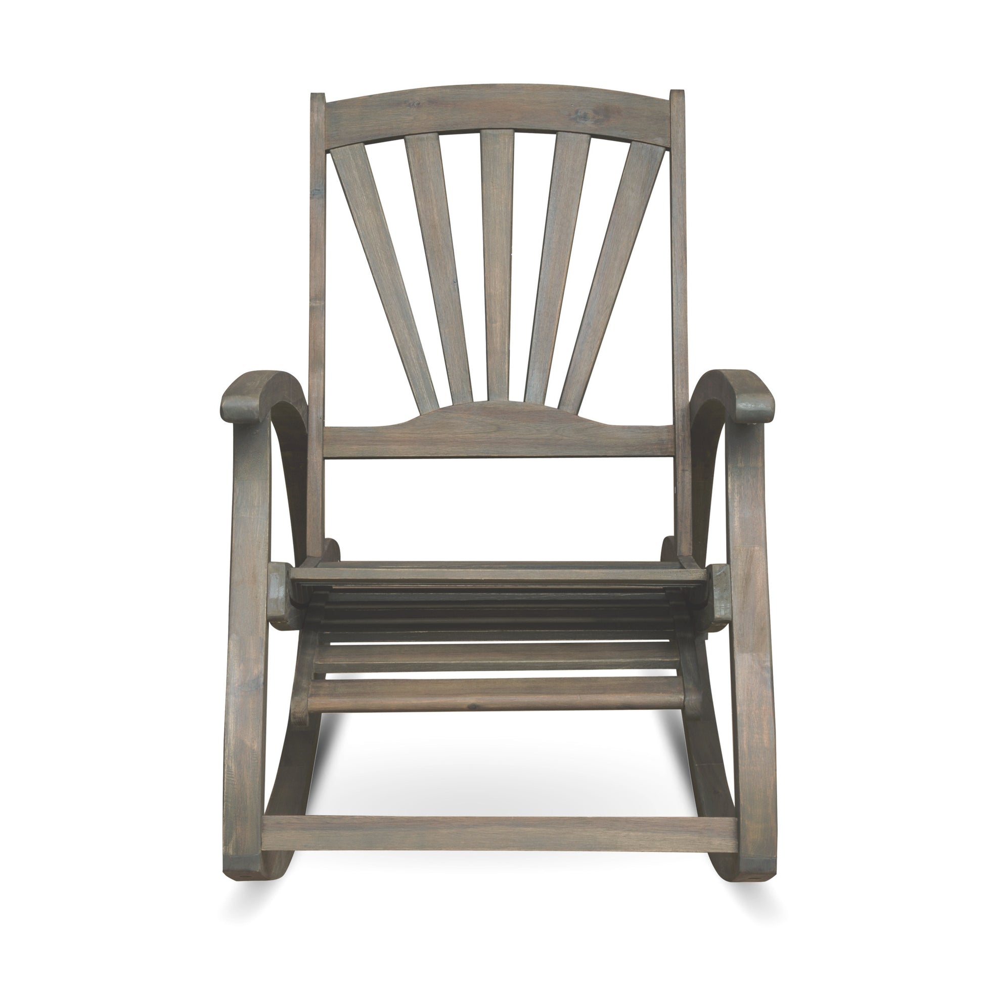 Sunview Reclining Rocking Chair Grey Wood