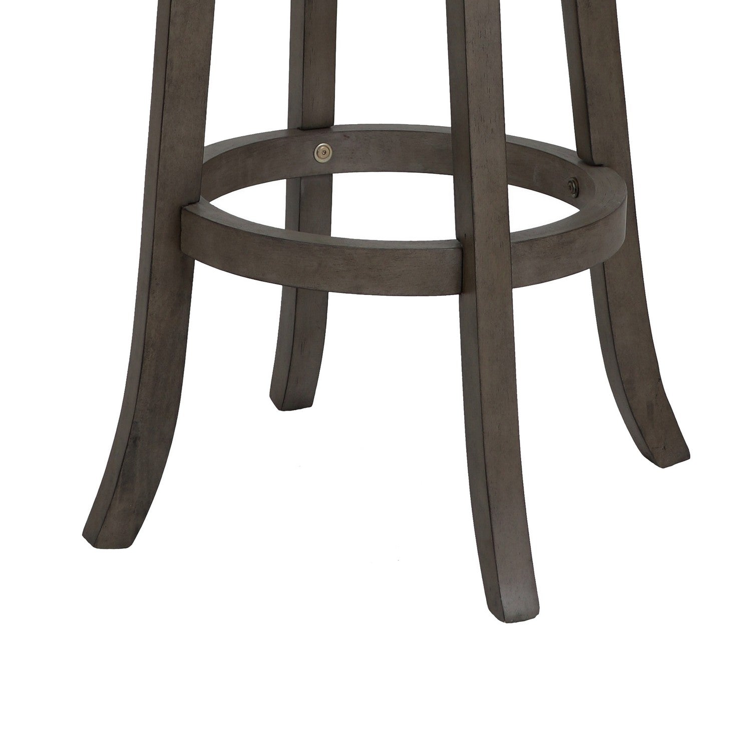 Curved Lattice Back Swivel Barstool Withseat, Gray And Black Black Solid Wood