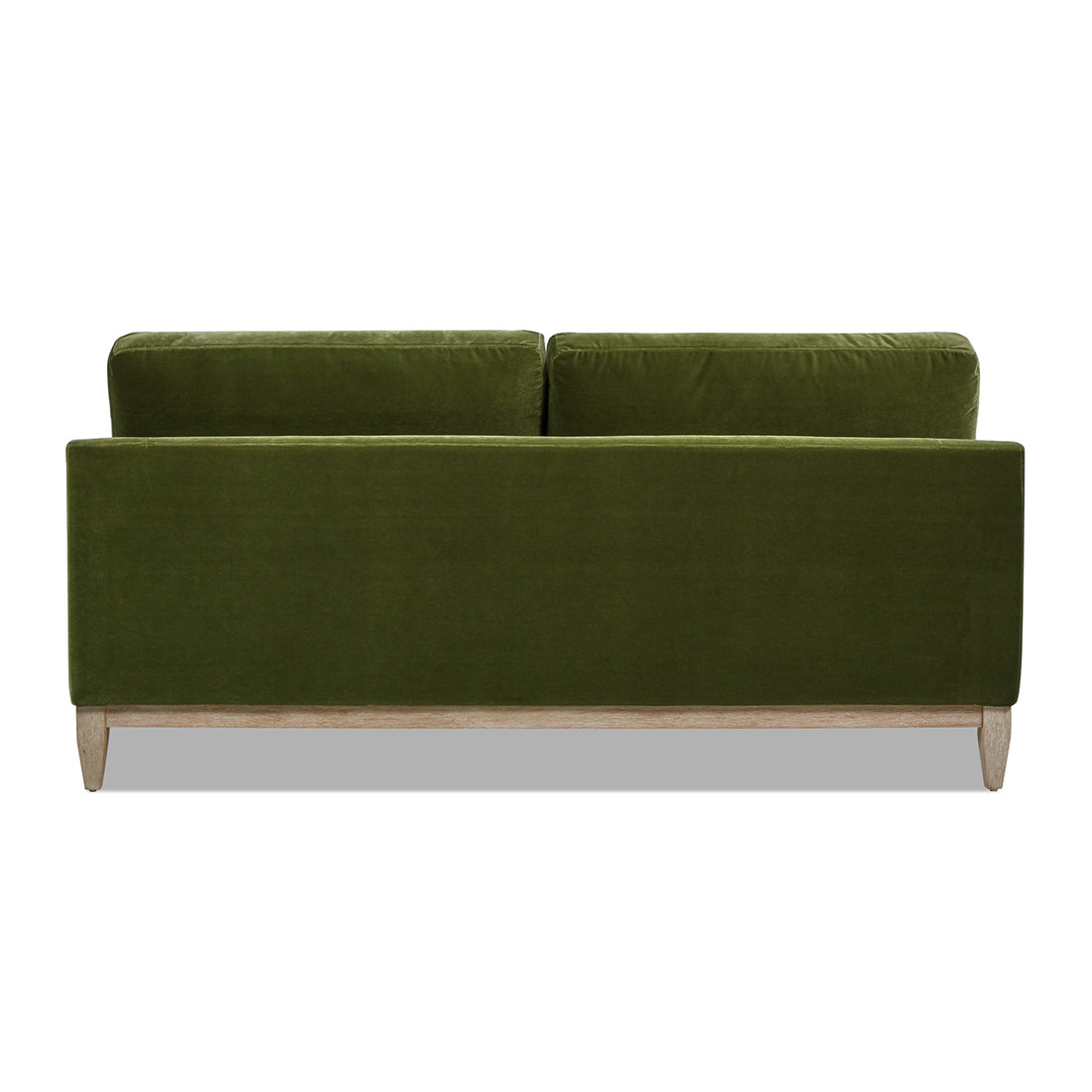 Pasadena 75.5" Modern Farmhouse Sofa, Olive Green Performance Velvet Olive Green Foam Velvet 3 Seat