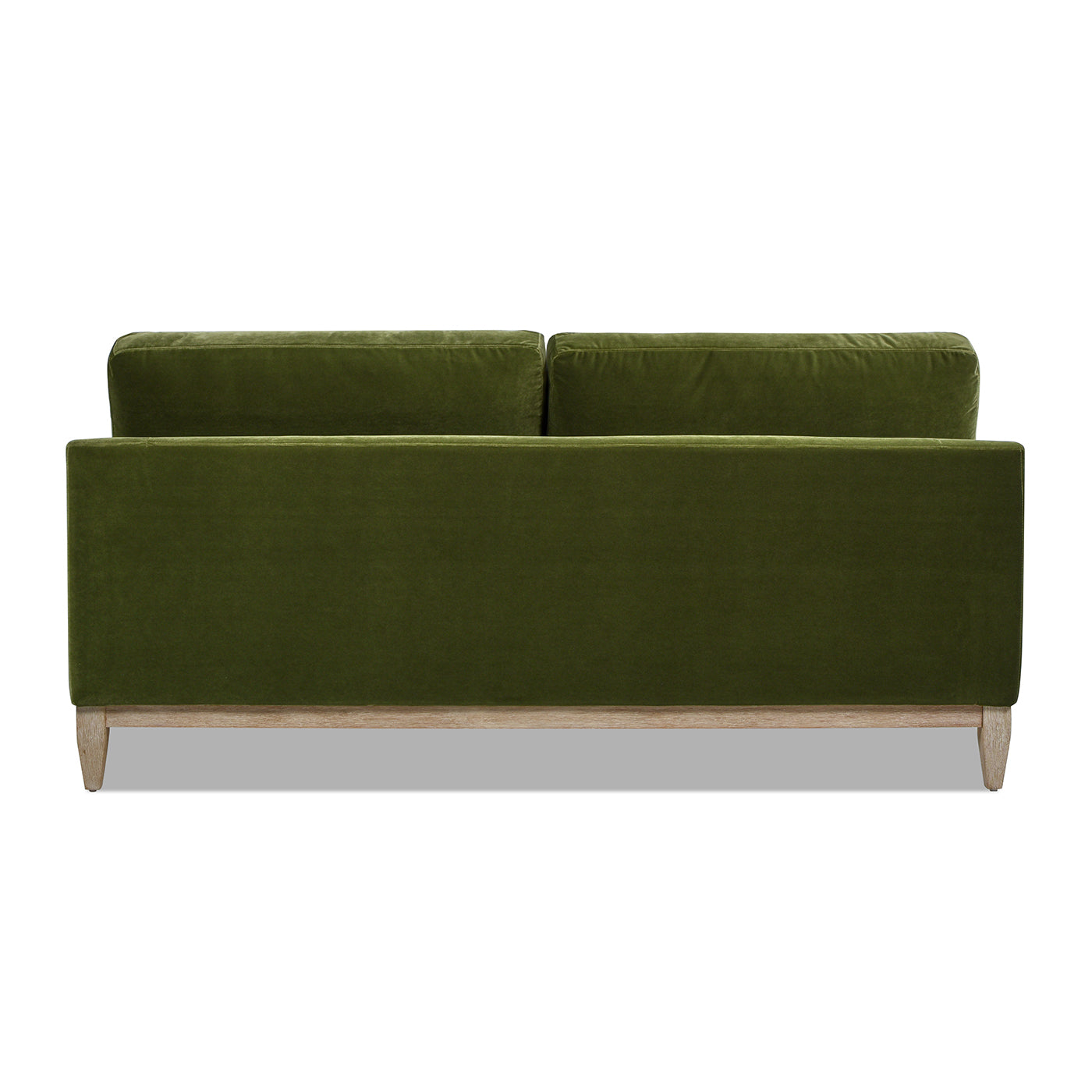 Pasadena 75.5" Modern Farmhouse Sofa, Olive Green Performance Velvet Olive Green Foam Velvet 3 Seat