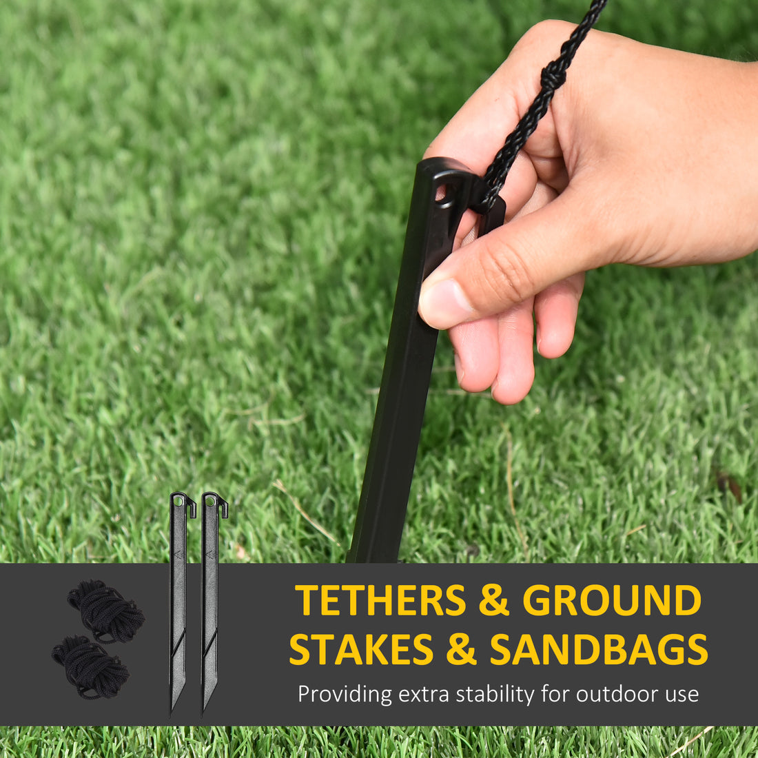 Outsunny 5' Inflatable Halloween Pumpkin Grim Reaper, Blow Up Outdoor Led Yard Display, Waterproof Purple Polyester