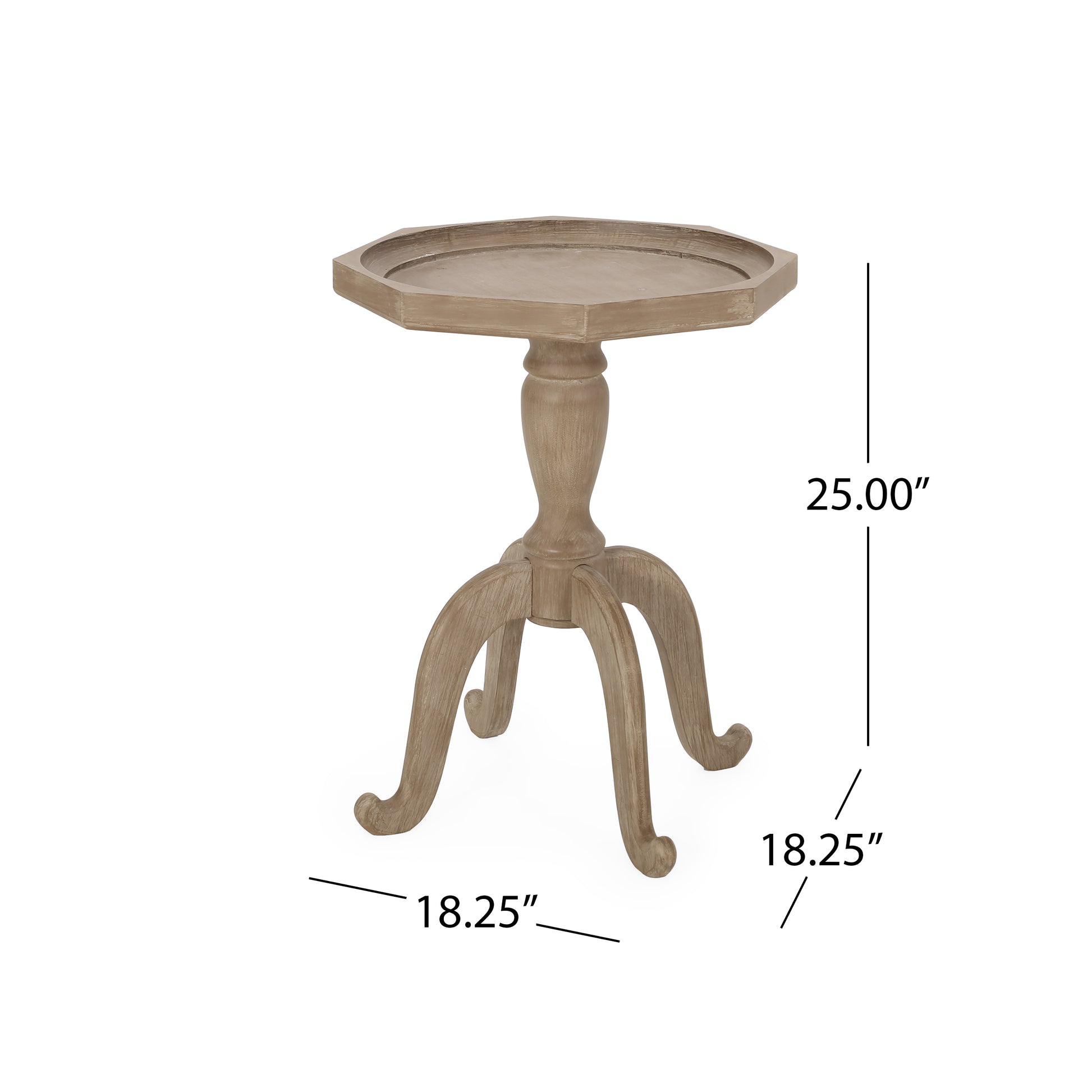 Accent Table Natural Mdf