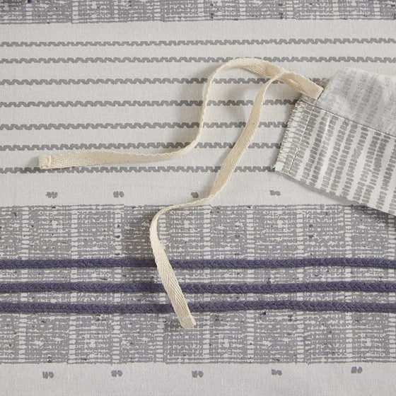 3 Piece Cotton Duvet Cover Set Queen Multicolor Cotton