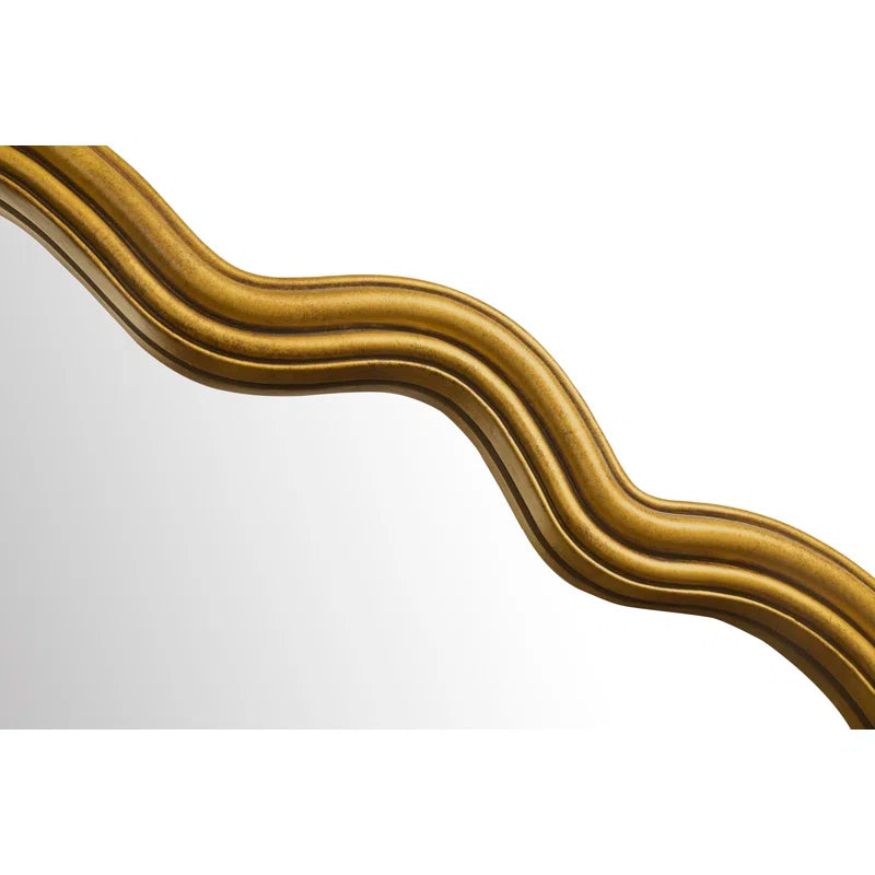 Cloud Shape Gold Wall Mirror Antique Gold Antique,Art Deco,Classic,Luxury,Vintage Mirror,Pu