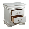 White 2 Drawer Nightstand White White 2 Drawers Bedroom Rectangle Transitional Pine Drawers White Wood