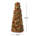 Pine Cone Table Top Tree Natural Foam