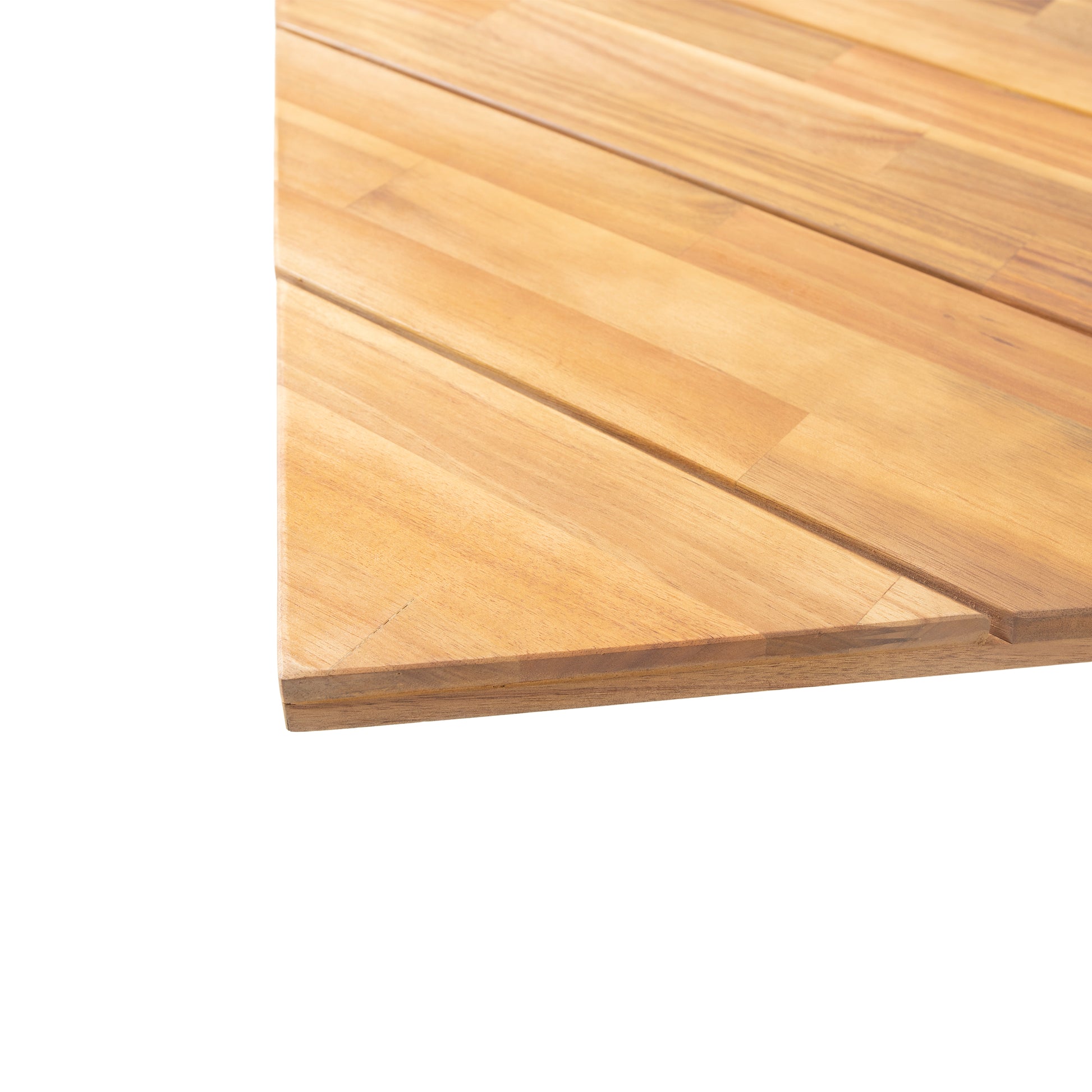 Mirabelle 5 Seater Sectional Sofa Set With Cushions, Dark Teal Teal Acacia Wood