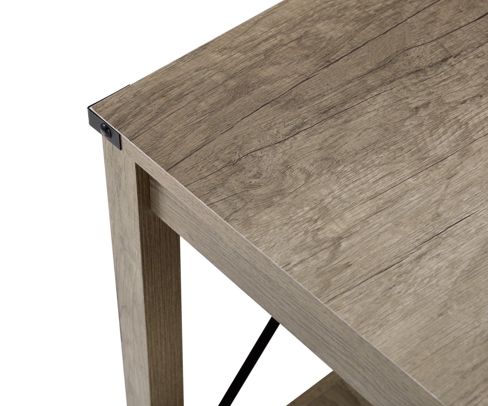 Grant Tan End Table Tan Engineered Wood