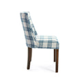 Harman Dining Chair Blue Fabric