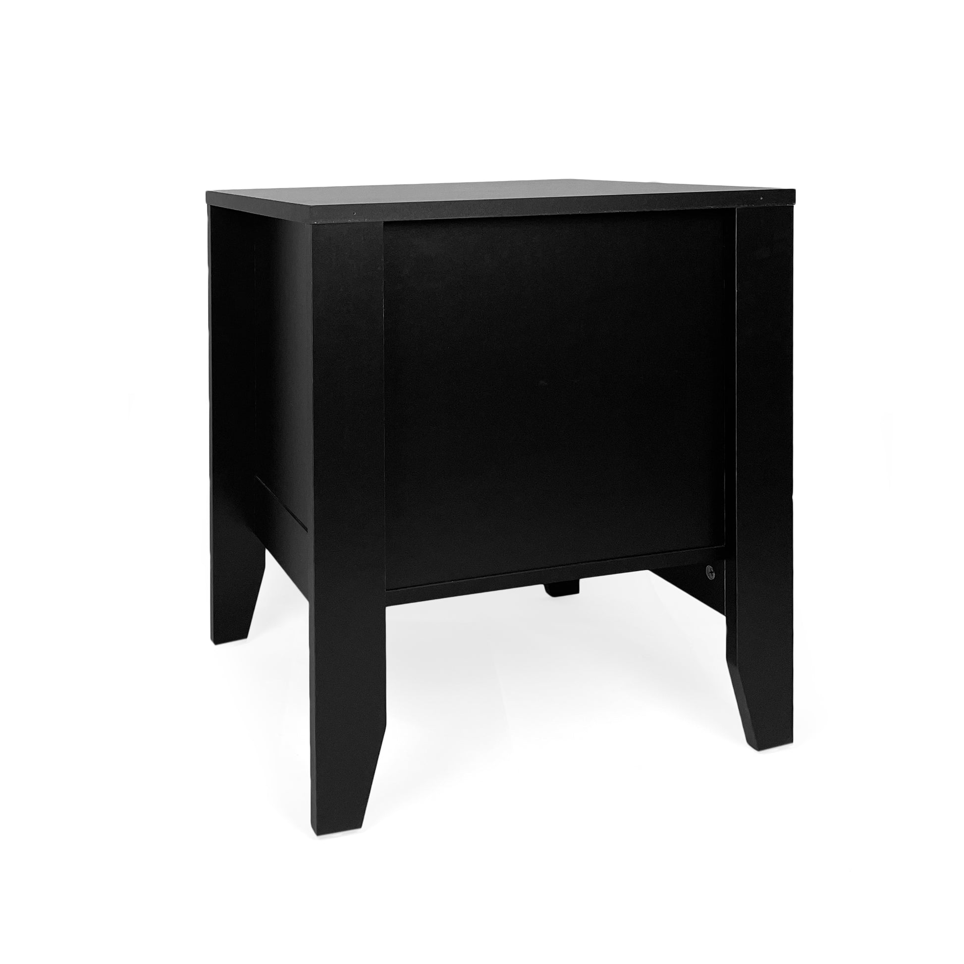 Side Table Black Mdf