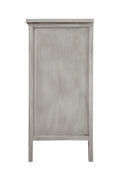 2 Door Cabinet, American Furniture, Suitable For Bedroom, Living Room, Study Light Grey Mdf