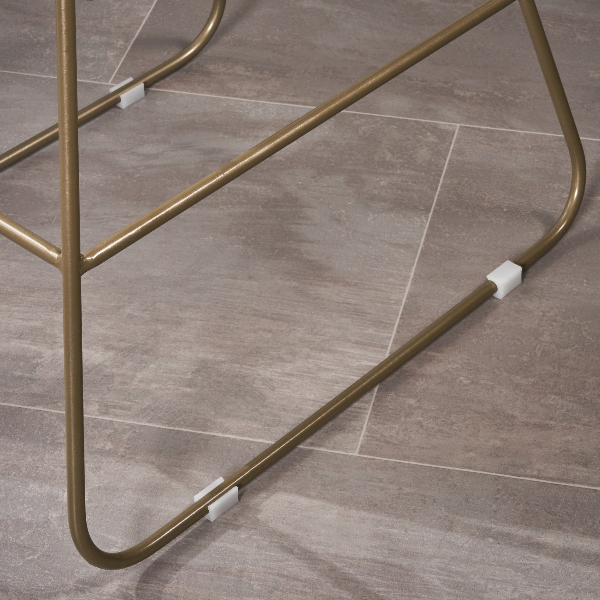 Niez Counter Stool Beige Iron