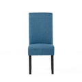 Pertica Kd Dining Chair Blue Fabric