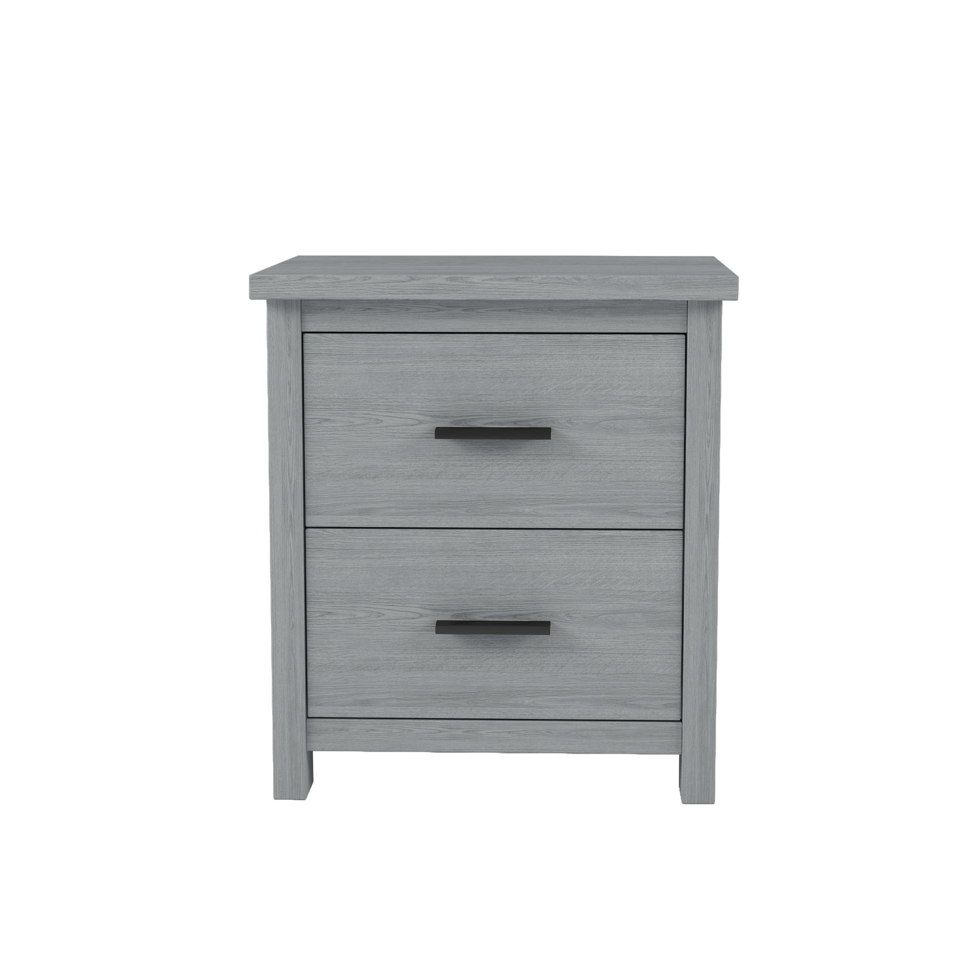 4 Pieces Bedroom Sets Queen Size Vintage Wooden Bed Frame With 2 Nightstands And 1 Dresser,Light Gray Box Spring Not Required Queen Light Gray 4 Piece Set American Traditional Solid Wood Mdf