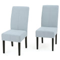 Pertica Kd Dining Chair Light Blue Fabric