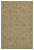 Earth Gc Ntl1002 Jute Mocha 2 Ft. 7 In. X 7 Ft. 3 In. Indoor Outdoor Area Rug Natural & Light Brown Polyester Polypropylene