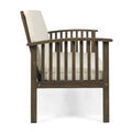 Casa Acaciaseat Grey Cream Wood Waterproof Fabric