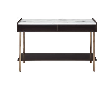 Carrie Sofa Table Brown Brown Wood