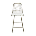 Niez Counter Stool Beige Iron