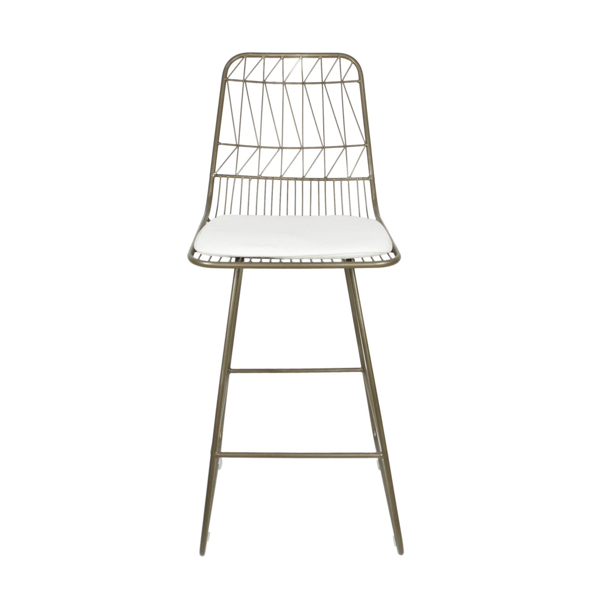 Niez Counter Stool Beige Iron