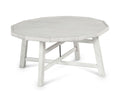 Paisley Cocktail Table White Wood