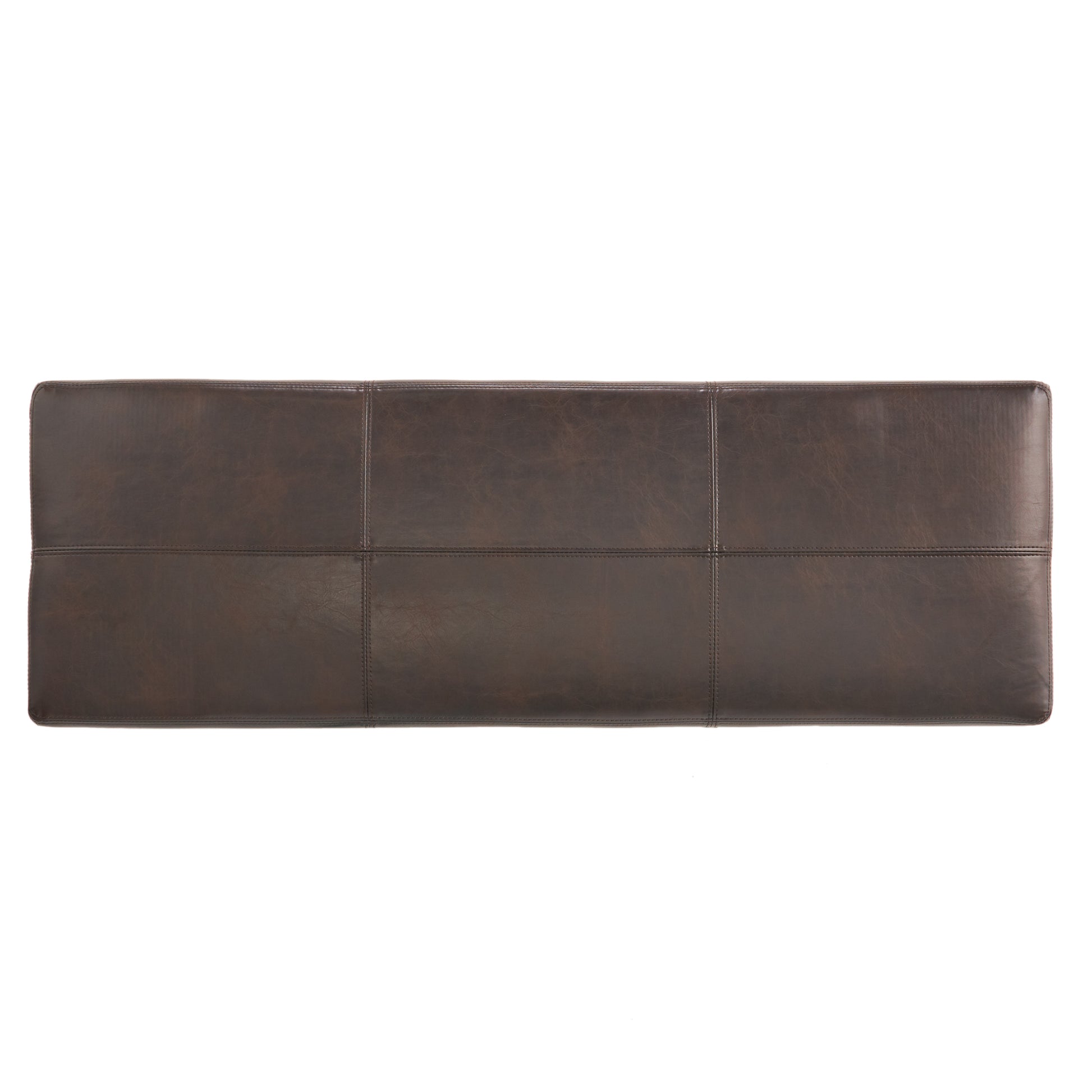 Storage Ottoman Brown Pu