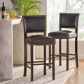 Mayfield Kd Barstool - Brown Velvet