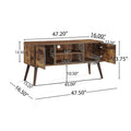 Tv Cabinet Old Pine 40 49 Inches Rubber Wood