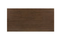 Quinn Dining Table Dark Brown Dark Brown Wood