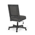 Swivel&Lift Office Chair Grey Fabric