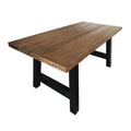 Lido Concrete Dining Table Oak Concrete