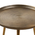 Table Antique Brass Aluminium