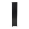 Bathroom Cabinet Black Mdf