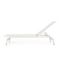 Finn Chaise Lounge White Nylon Mesh