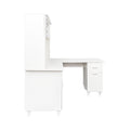 Home Office Computer Desk White Particle Board Mdf
