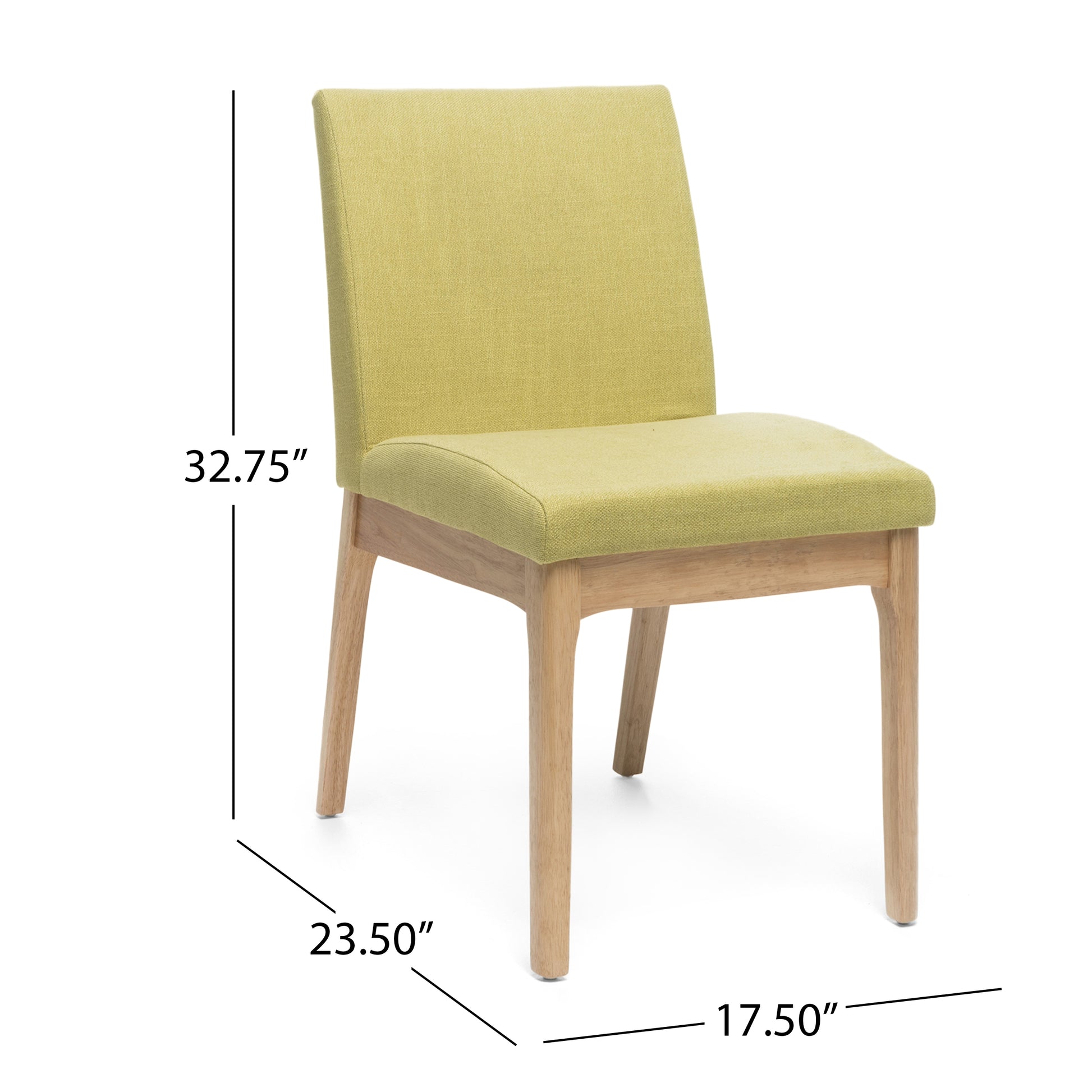 DINING CHAIR green-fabric