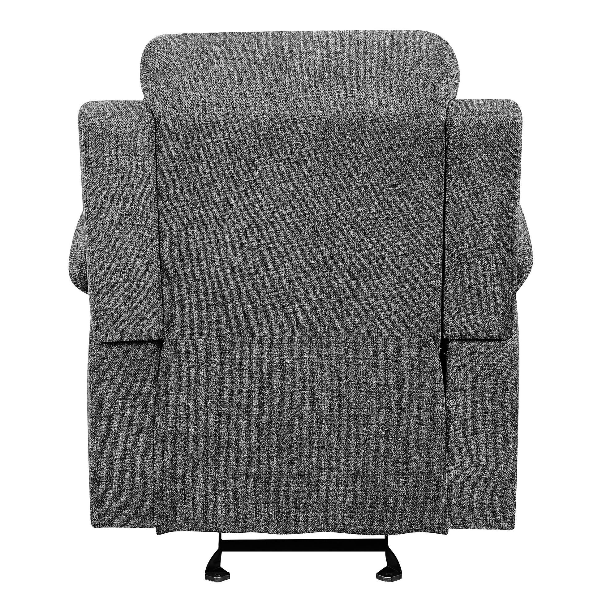 Grey Pillow Top Arms Glider Recliner Grey Primary Living Space Tight Back Modern Fir Pillow Top Arms Wood Metal