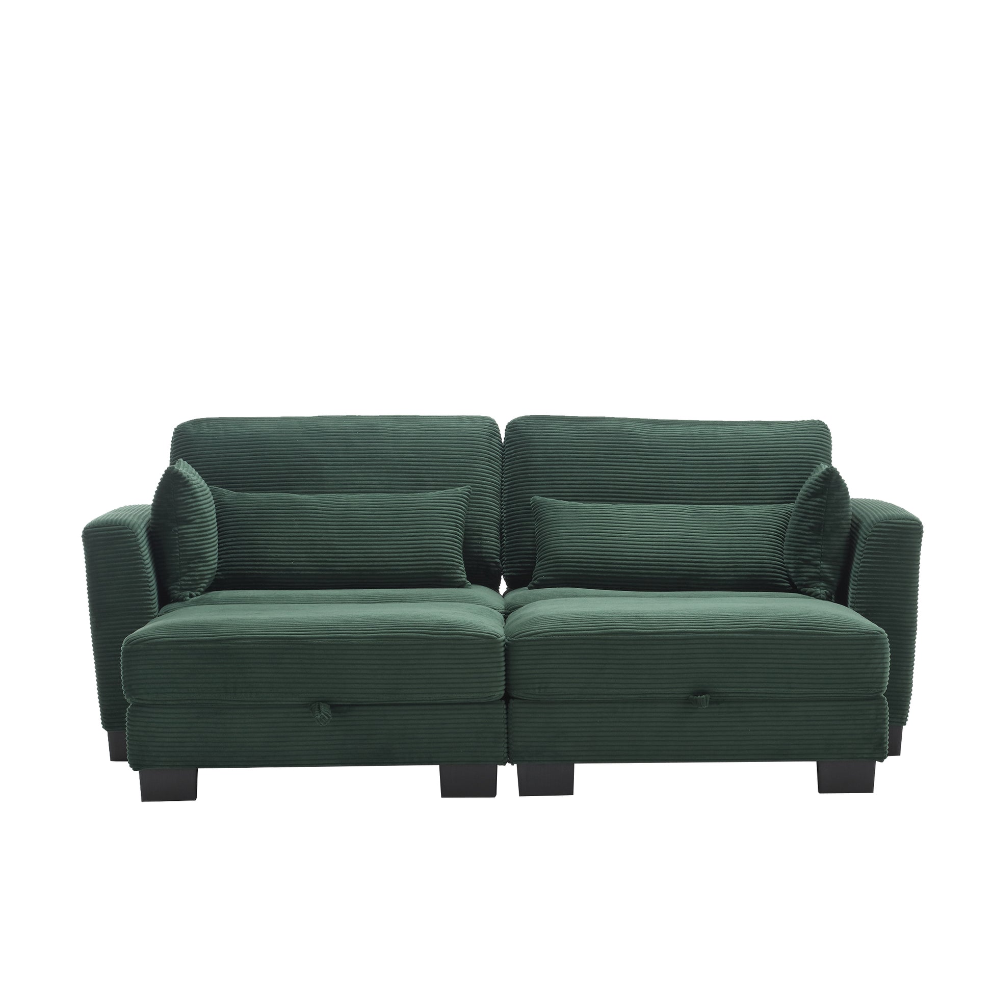 United Modular Sectional Sofa L Shaped Modular Couch With Reversible Chaise Modular Sofa Sectional Couch With Storage Seats Emerald Velvet 2 Seat