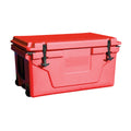 White Outdoor Camping Picnic Fishing Portable Cooler 65Qt Portable Insulated Cooler Box Red Garden & Outdoor Abs Plastic