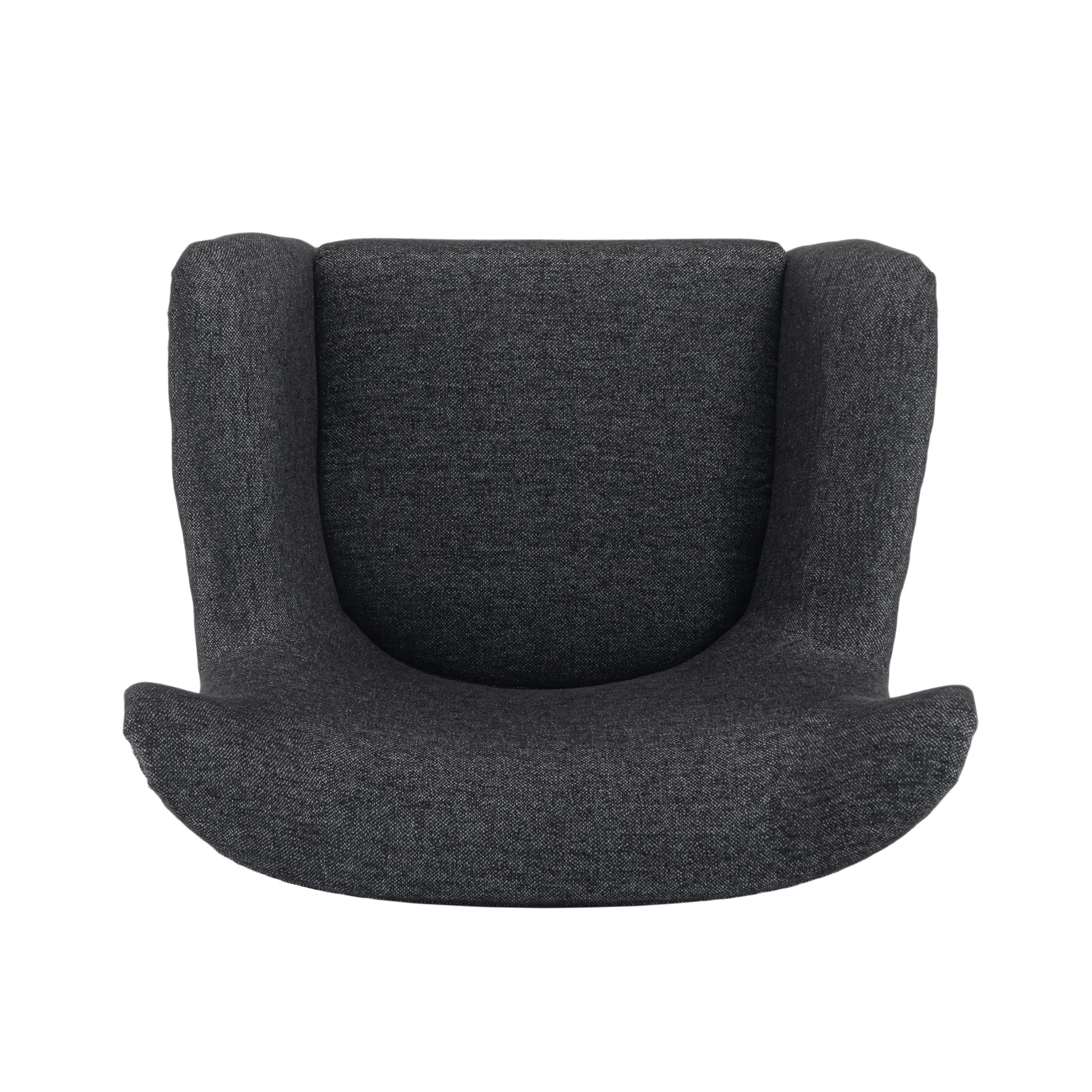 Arm Chair Black Fabric