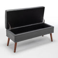 Storage Bench With Storage Bench For Bedroom End Of Bed Bench Foot Of Bed Bench Entryway Bench Storage Ottoman Bench 43.3