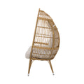 Serina Teardrop Chair Natural Iron